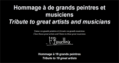 Desktop Screenshot of boucheix-musee.com